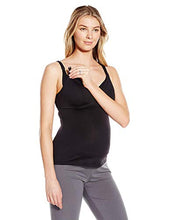 Load image into Gallery viewer, Playtex Women's Maternity Nursing Camisole with Built-in-Bra, Black, X-Large
