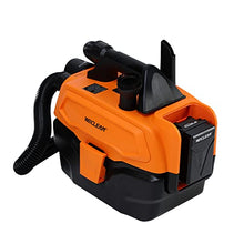 Load image into Gallery viewer, WECLEAN V6 Cordless Commercial Wet and Dry Vacuum Cleaner with Silencer Shop Vacuum with Blower for Workshop,Garden,Car and Garage(Black and Orange)
