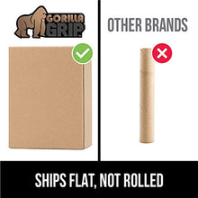 Load image into Gallery viewer, Gorilla Grip Premium Polycarbonate Studded Chair Mat for Carpeted Floor, 48x36, Heavy Duty, Easy Glide Transparent Mats for Chairs, Good for Desks, Office and Home, Protects Floors, with Lip, Clear
