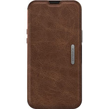 Load image into Gallery viewer, OTTERBOX STRADA FOLIO SERIES Case for iPhone 13 Pro Max &amp; iPhone 12 Pro Max - Retail Packaging - ESPRESSO
