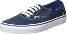 Load image into Gallery viewer, Vans Unisex Authentic Midnight Navy/True White Skate Shoe 6 Men US / 7.5 Women US

