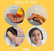 Load image into Gallery viewer, T is for Tame - Hair Taming Matte Cream | All-Natural Hair Products for Babies, Toddlers &amp; Kids Made with Organic Coconut Oil &amp; Jojoba | Light Hold for Flyaway Hair | Not Stiff, Sticky, or Greasy

