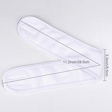 Load image into Gallery viewer, Spa Facial Headband Whaline Head Wrap Terry Cloth Headband 4 counts Stretch Towel for Bath, Makeup and Sport (White)
