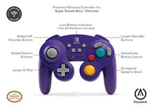 Load image into Gallery viewer, PowerA Wireless GameCube Style Controller for Nintendo Switch - Purple
