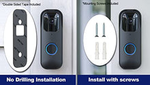 Load image into Gallery viewer, Blink Doorbell Mount for Blink Video Doorbell, No-Drilling Blink Mount Bracket, Easy Installation for Blink Doorbell Camera Security System (The Blink Doorbell is Not Included),Black…
