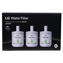 Load image into Gallery viewer, LG LT500P LT500P3 Refrigerator Water Filter, 0, White, 3 Count
