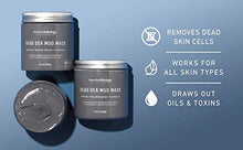 Load image into Gallery viewer, New York Biology Dead Sea Mud Mask for Face and Body and Bentonite Clay Face Mask - Spa Quality Pore Reducer for Acne, Blackheads and Oily Skin, Natural Skincare for Women, Men
