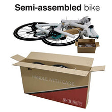 Load image into Gallery viewer, HeartsBio Carbon Frame Road Bike Model H – Carbon Fiber Racing Bicycle with SORA 18 Speed Derailleur System (50 : Rider Height 5'5"~5'7")

