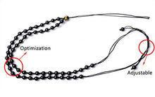 Load image into Gallery viewer, Mson Natural Obsidian Dragon Necklace Natural Stone Pendant Jade Lucky Blessing Pendant Jewelry Fine Jewelry for Men or Women
