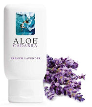 Load image into Gallery viewer, Aloe Cadabra Natural Personal Lubricant and Organic Vaginal Moisturizer for Men, Women &amp; Couples - French Lavender Essential Oil, 2.5 Ounce (Pack of 2)
