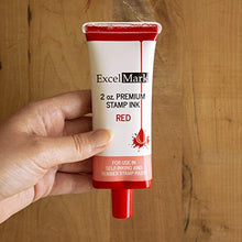 Load image into Gallery viewer, Self Inking Stamp Refill Ink - 2 oz. - Red Ink
