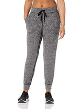 Load image into Gallery viewer, Amazon Essentials Women's Brushed Tech Stretch Jogger Pant, Dark Grey Spacedye, X-Large
