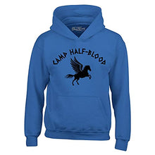 Load image into Gallery viewer, shop4ever Camp Half Blood Hoodie Demigod Hooded Sweatshirt Small Royal Blue 0
