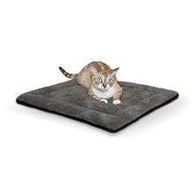 Load image into Gallery viewer, K&amp;H Pet Products Self-Warming Pet Pad, 21" x 17", Gray/Black
