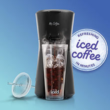 Load image into Gallery viewer, Mr. Coffee® Iced™ Coffee Maker with Reusable Tumbler and Coffee Filter, Black
