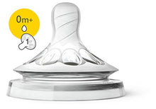 Load image into Gallery viewer, Philips Avent Natural Baby Bottle Nipple, Newborn 0M+, 4pk, SCF651/43
