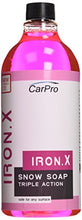 Load image into Gallery viewer, CarPro Iron X Snow Soap 1 Liter
