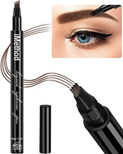 Load image into Gallery viewer, iMethod Eyebrow Pen Black / Brown &amp; Eyebrow Gel Clear

