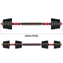 Load image into Gallery viewer, HOMBOM Adjustable Fitness Dumbbells Set, Adjustable Weight to 88Lbs, Home Fitness Dumbbell Combination for Men and Women Gym Work Out with Connecting Rod Used as Barbells(Pair)
