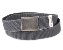 Load image into Gallery viewer, Columbia Men's Military Web Belt-Adjustable One Size Cotton Strap and Metal Plaque Buckle, One Size - 42 Inches
