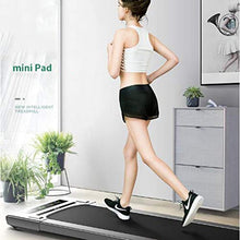 Load image into Gallery viewer, Exercise &amp; Fitness Treadmills Foldable Treadmill, Controllable Armrest and Remote Control, Speed 1-6km / h Adjustable, Professional Home Treadmill (Color : Gray, Size : 150616cm)
