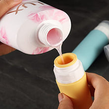 Load image into Gallery viewer, Gemice Travel Bottles for Toiletries Tsa Approved Travel Size Containers BPA Free Leak Proof Travel Tubs Refillable Liquid Travel Accessories for Cometic Shampoo and Lotion Soap
