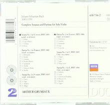 Load image into Gallery viewer, Bach: Complete Sonatas and Partitas for Solo Violin
