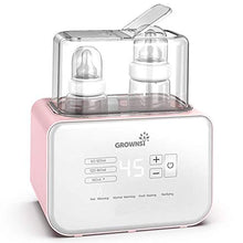 Load image into Gallery viewer, 2020 Fast Baby Bottle Warmer Bottle Sterilizer 6-in-1 BPA-Free Baby Food Heater Defrosting Setting Smart Thermostat Warmer for Breastmilk and Formula

