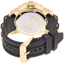 Load image into Gallery viewer, Invicta Men's 6991 Pro Diver Collection GMT 18k Gold-Plated Stainless Steel Watch with Black Band
