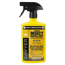 Load image into Gallery viewer, Sawyer Products SP657 Premium Permethrin Insect Repellent for Clothing, Gear &amp; Tents, Trigger Spray, 24-Ounce
