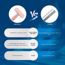 Load image into Gallery viewer, Eyebrow Razor for Women, Face Razors for Women, Dermaplane Razor for Women Face, Eyebrow Trimmer, Multipurpose Exfoliating Dermaplaning Tool, Facial Hair Removal, 6 Pack
