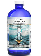 Load image into Gallery viewer, Colloidal Silver Liquid Solution 16 oz in Glass Bottle 10 PPM
