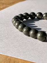 Load image into Gallery viewer, DHYANARSH Original Pyrite Wrist Bracelet, Astronomy Jewelry, AAA with Size Adjustable Thread

