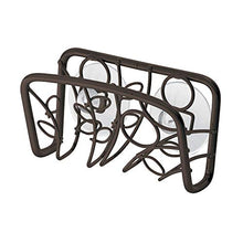 Load image into Gallery viewer, iDesign Twigz Sink Suction Holder for Sponges, Scrubbers, Soap in Kitchen, Bathroom, 5.15" x 5.2" x 2.3", Bronze
