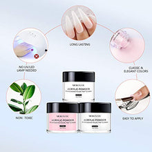 Load image into Gallery viewer, Morovan Acrylic Nail Kit Acrylic Powder and Professional Liquid Monomer set with Acrylic Nail Brush Nail Forms tips for Acrylic Nails Extension Beginner kit
