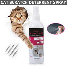 Load image into Gallery viewer, Cat Scratch Deterrent Spray, Kittens and Cats Repellent for Plants, Furniture, Floors | Non-Toxic | Alcohol Free - 175ml
