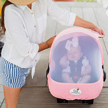 Load image into Gallery viewer, Summer Cozy Cover Sun &amp; Bug Cover (Glacier Gray) - The Industry Leading Infant Carrier Cover Trusted by Over 2 Million Moms Worldwide for Protecting Your Baby from Mosquitos, Insects &amp; The Sun
