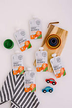 Load image into Gallery viewer, Serenity Kids Bone Broth Puree Made With Organic Veggies | Clean Label Project Purity Award Certified | 3.5 Ounce BPA-Free Pouch | Pasture Raised Turkey Bolognese | 6 Count
