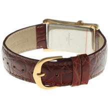 Load image into Gallery viewer, Peugeot Vintage Contoured Doctors Style Watch with Leather Band
