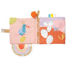 Load image into Gallery viewer, Manhattan Toy Llama Themed Soft Baby Activity Book with Squeaker, Crinkle Paper and Baby-safe Mirror
