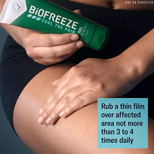 Load image into Gallery viewer, Biofreeze Menthol Pain Relieving Gel 3 FL OZ Tube For Pain Relief Associated With Sore Muscles, Arthritis, Backaches, Strains, Bruises, Sprains &amp; Joint Pain (Packaging May Vary)
