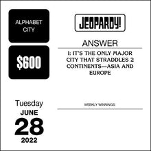 Load image into Gallery viewer, Jeopardy! 2022 Day-to-Day Calendar
