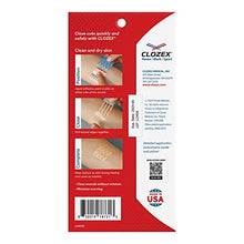 Load image into Gallery viewer, Clozex Emergency Laceration Closures - Repair Wounds Without Stitches. FDA Cleared Skin Closure Device for 3 Individual Wounds Or Combine for Total Length of 4 1/4 Inches. Life Happens, Be Ready!
