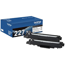 Load image into Gallery viewer, Brother Genuine High-Yield Black Toner Cartridge Twin Pack TN227 2Pk
