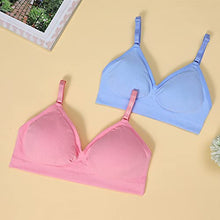 Load image into Gallery viewer, HIVOF Girls Comfortable Camisole Bra with Adjustable Thin Straps - 5 Packs (group2, 14/16)
