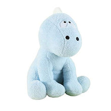 Load image into Gallery viewer, Little Room Naturally Glow in The Dark Dinosaur Stuffed Animal Plush Toy, 14 Inches, Blue (L1000)
