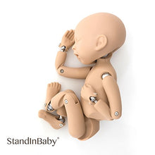 Load image into Gallery viewer, StandInBaby Bundle 2 | Newborn Photography Starter Kit | Free Online Training | Baby Photo Props | Simulated Silicone Lifelike Newborn Baby Doll Model
