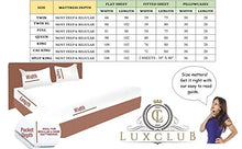 Load image into Gallery viewer, LuxClub 6 PC Sheet Set Bamboo Sheets Deep Pockets 18" Eco Friendly Wrinkle Free Sheets Hypoallergenic Anti-Bacteria Machine Washable Hotel Bedding Silky Soft - Emerald Queen
