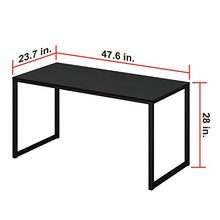 Load image into Gallery viewer, SHW Home Office 48-Inch Computer Desk, Black
