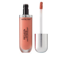 Load image into Gallery viewer, REVLON Ultra HD Matte Lipcolor Velvety Lightweight Matte Liquid Lipstick in Nude Brown 0.2 oz, Embrace (640), 1 Count
